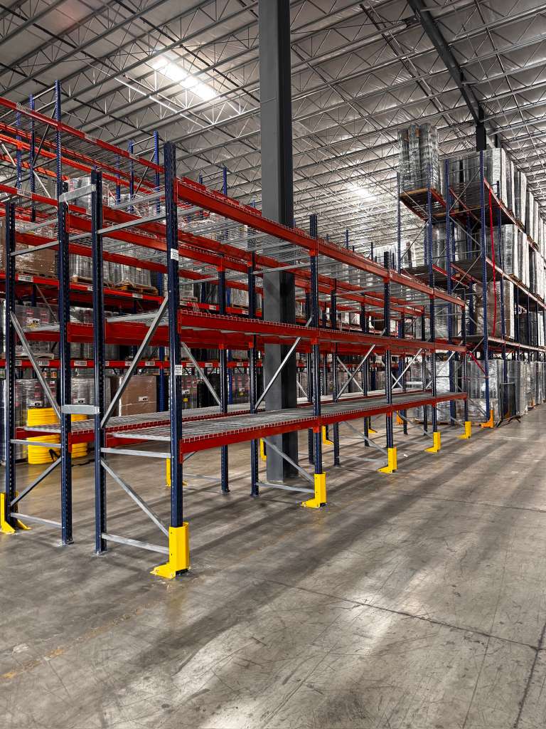 Large selective rack installation South Texas warehouse